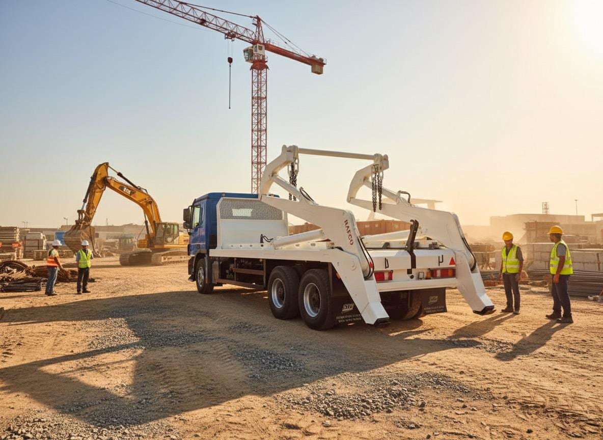 RAFCO SD Double Skip — Unidad de Transferencia, En servicio