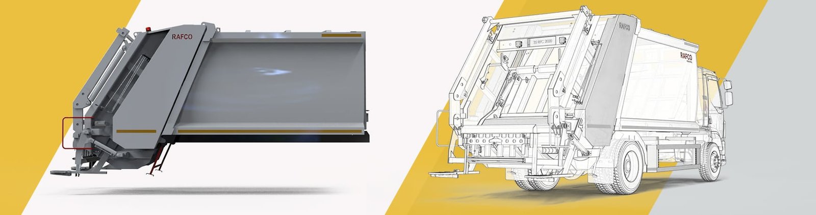 Vehículo recolector RAFCO LPress