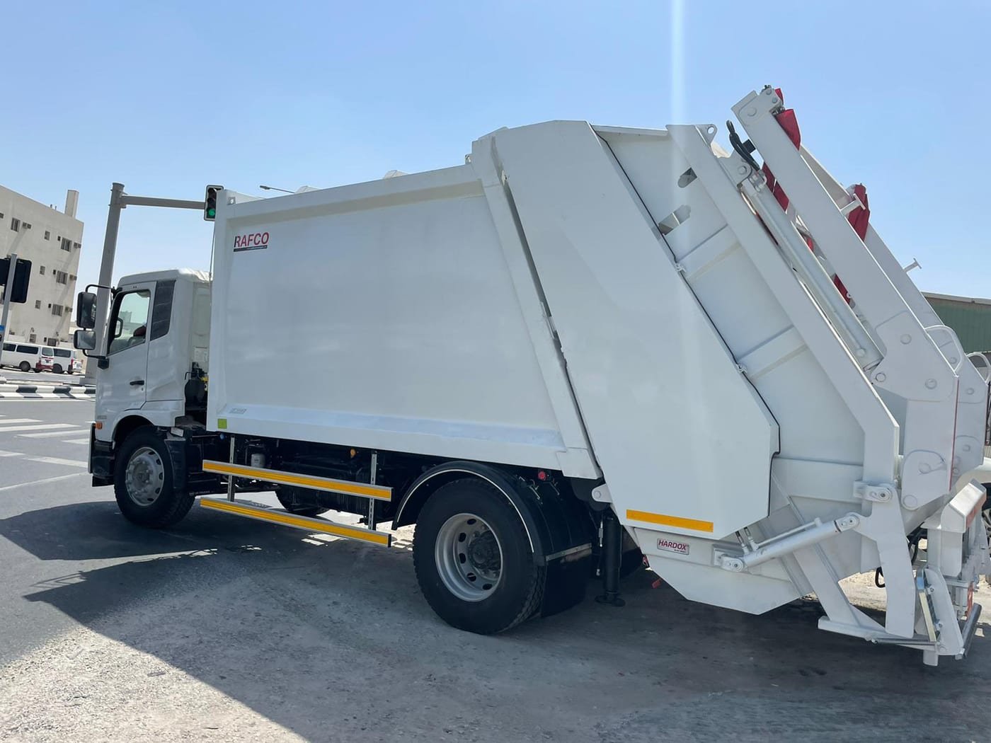 RAFCO LPress — 20 m³, En servicio