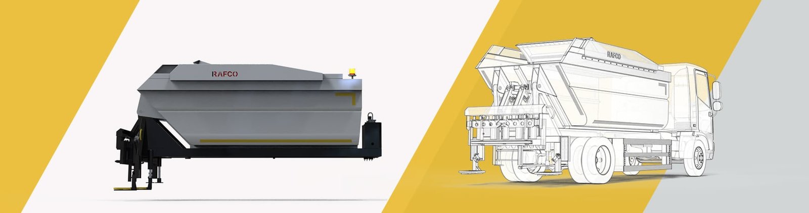 Vehículo recolector RAFCO MiniPack