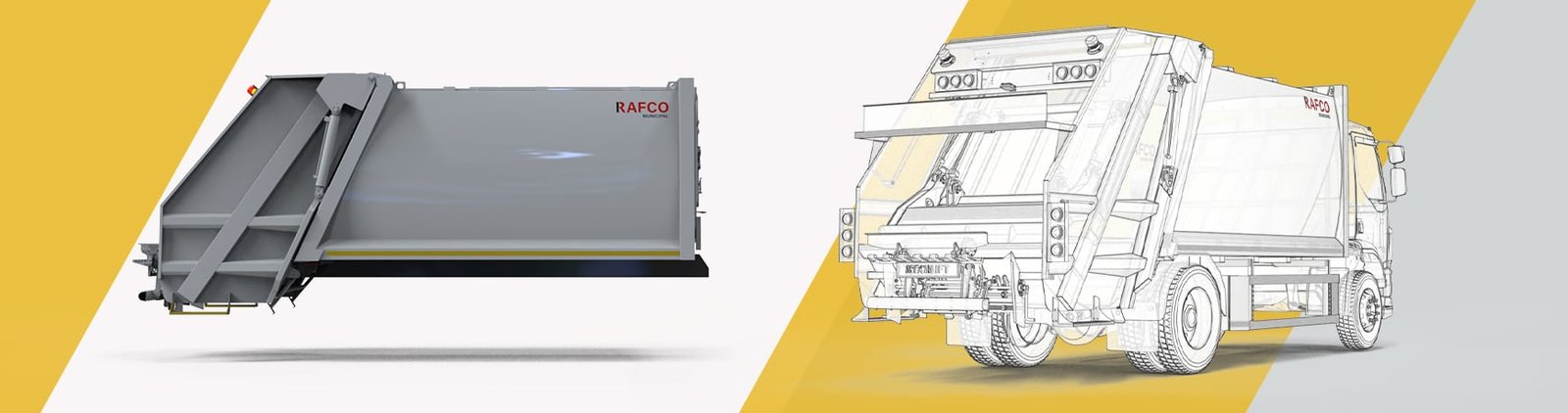 Vehículo recolector RAFCO MPress