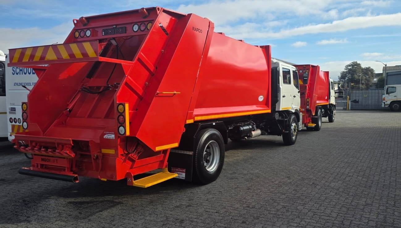 RAFCO MPress — 13 m³, En servicio