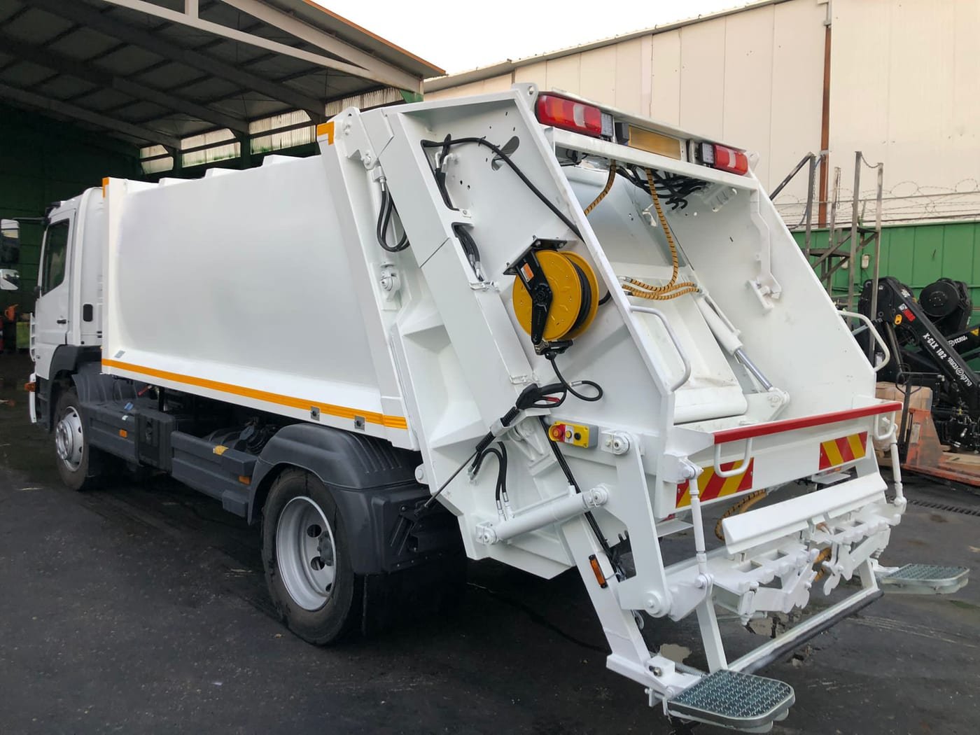 RAFCO MPress — 13 m³, En servicio