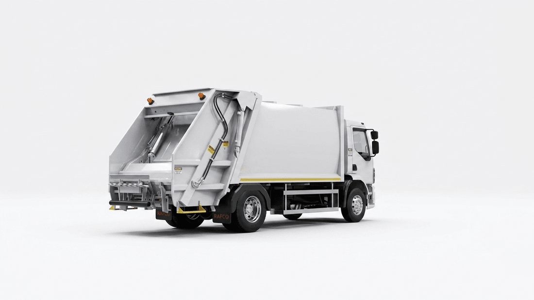RAFCO MPress compactador mediano de carga trasera 12 m³