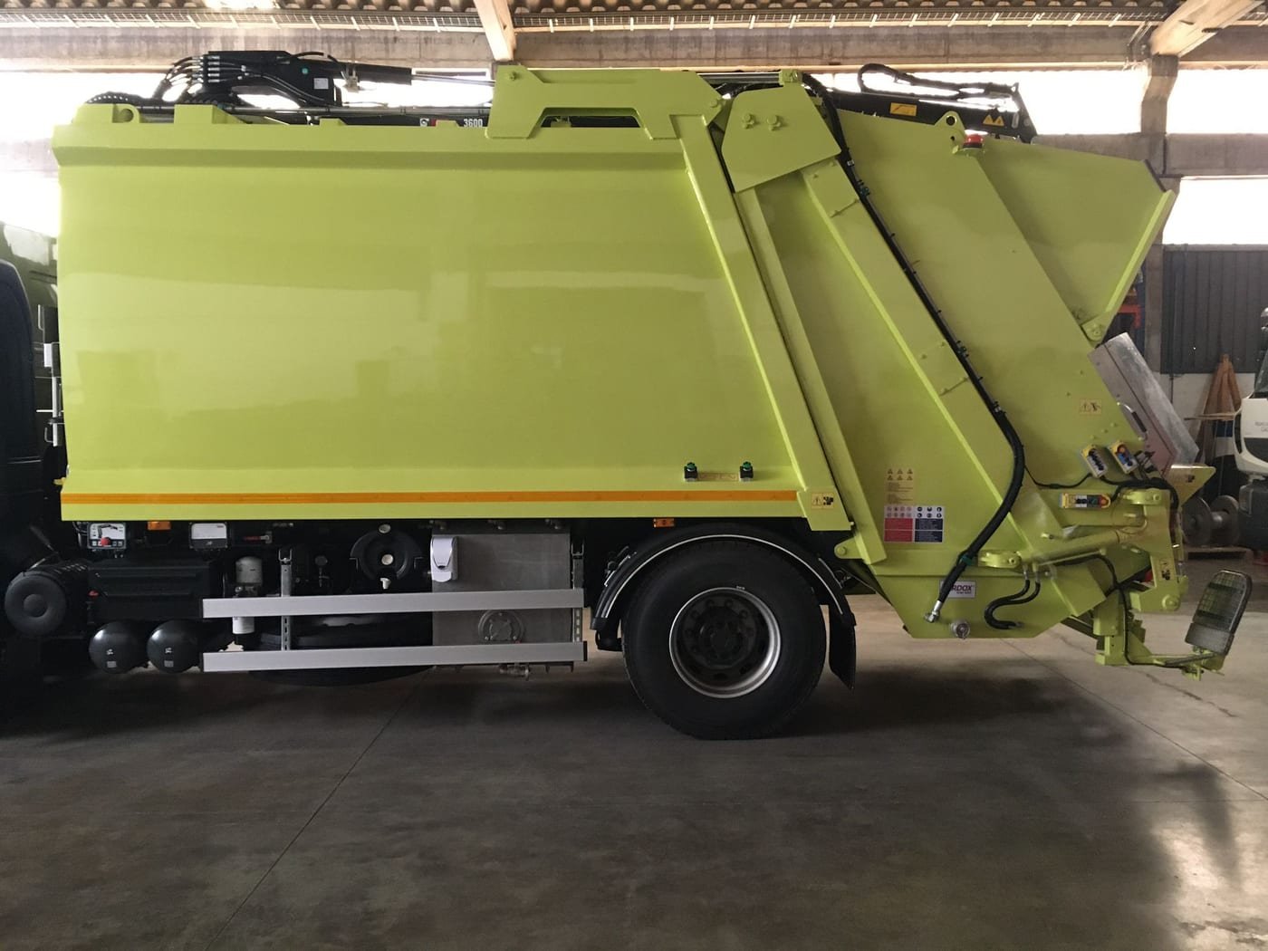 RAFCO NPress — 20 m³, En servicio
