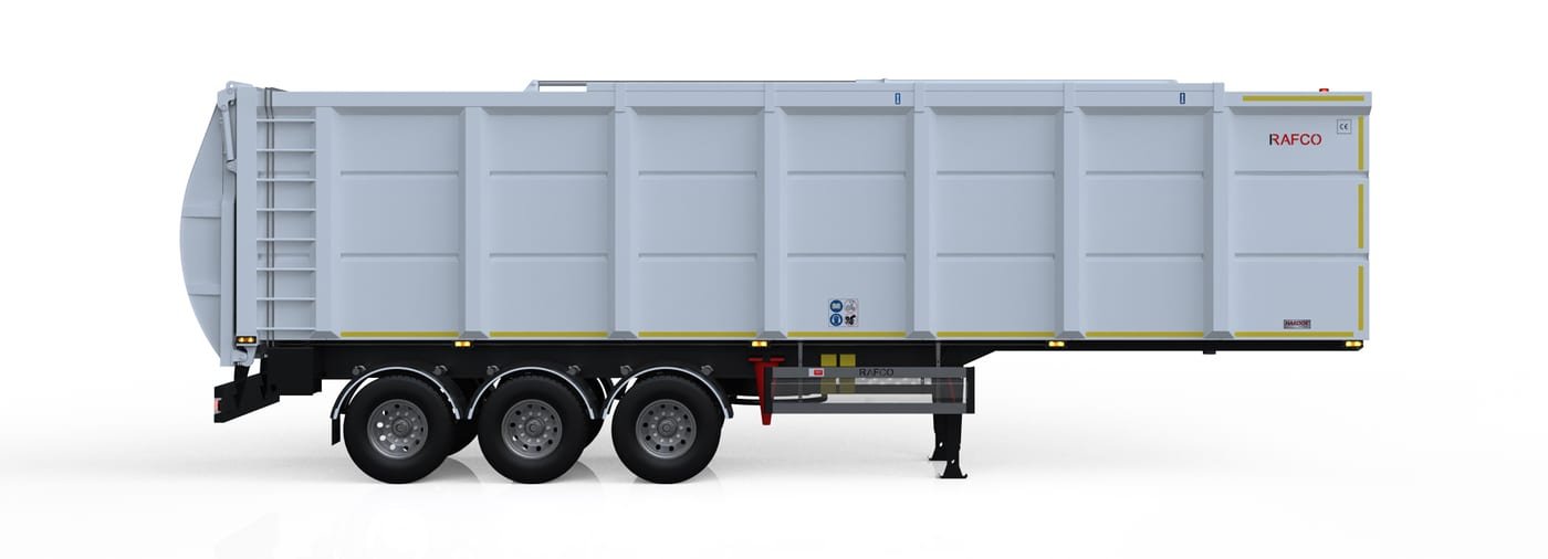 RAFCO RT Transfer Trailer — Remolque, En servicio