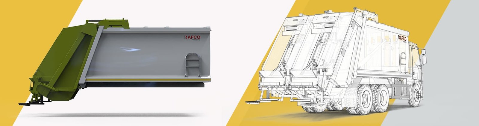 Vehículo recolector RAFCO SBPress