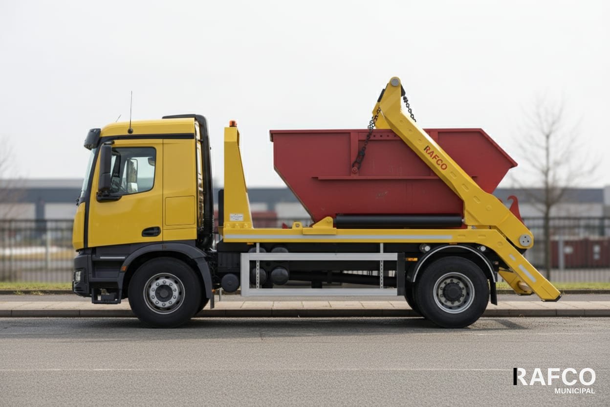 RAFCO SL Skip Loader — Unidad de Transferencia, En servicio