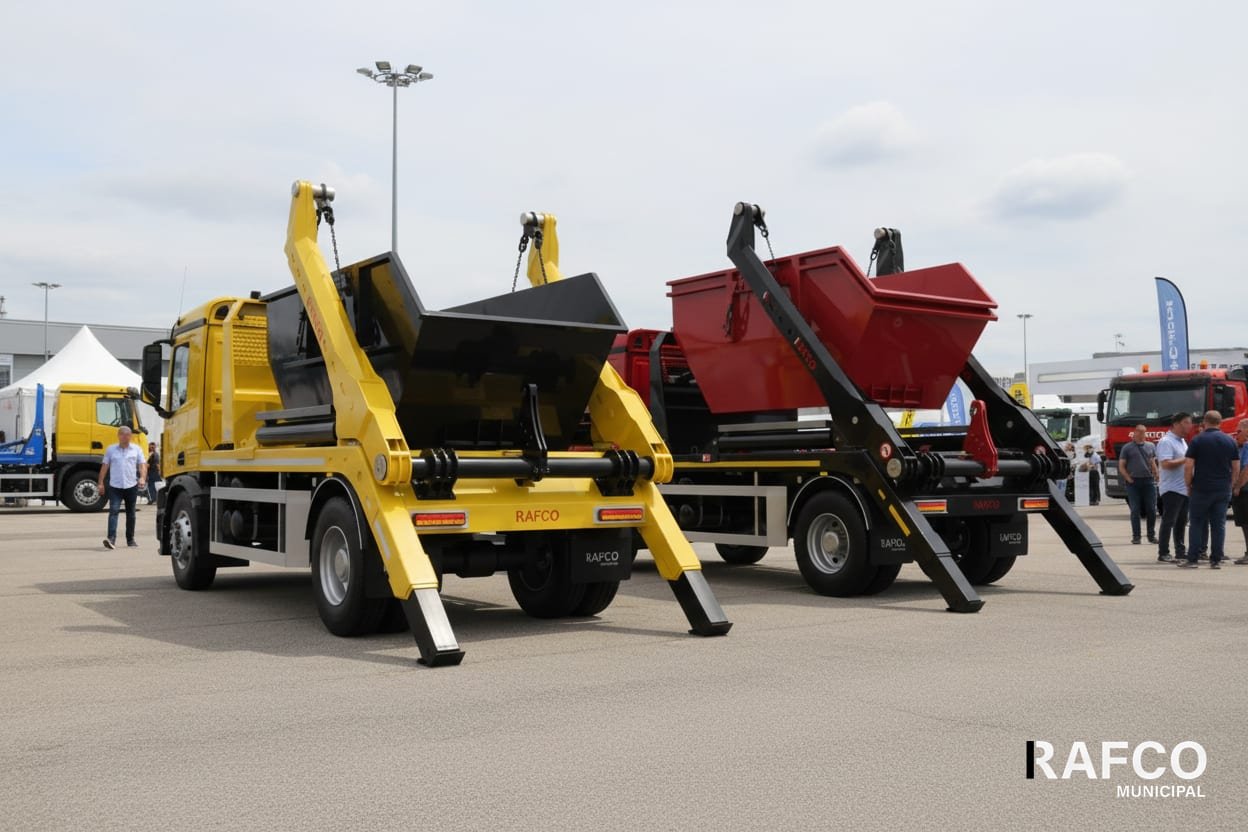RAFCO SL Skip Loader — Unidad de Transferencia, En servicio