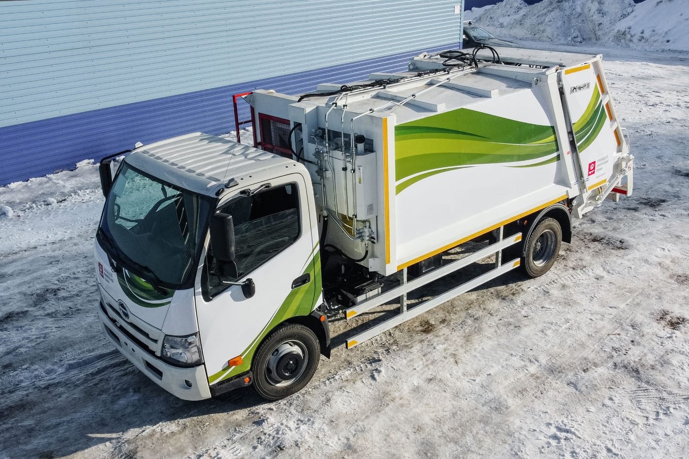 RAFCO SPress — 8 m³, En servicio