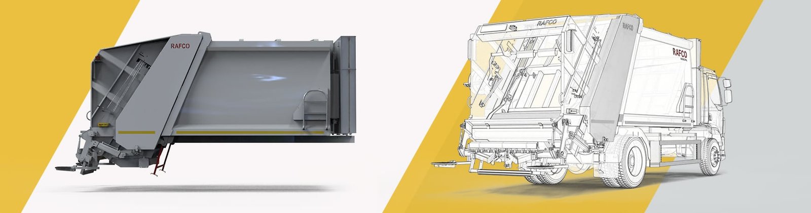 Vehículo recolector RAFCO WPress
