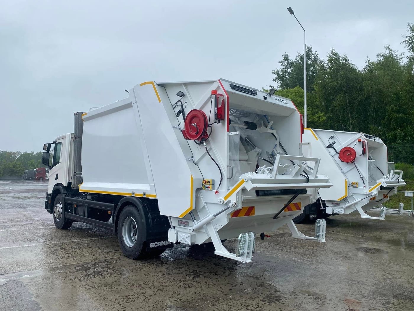 RAFCO WPress — 12 m³, En servicio