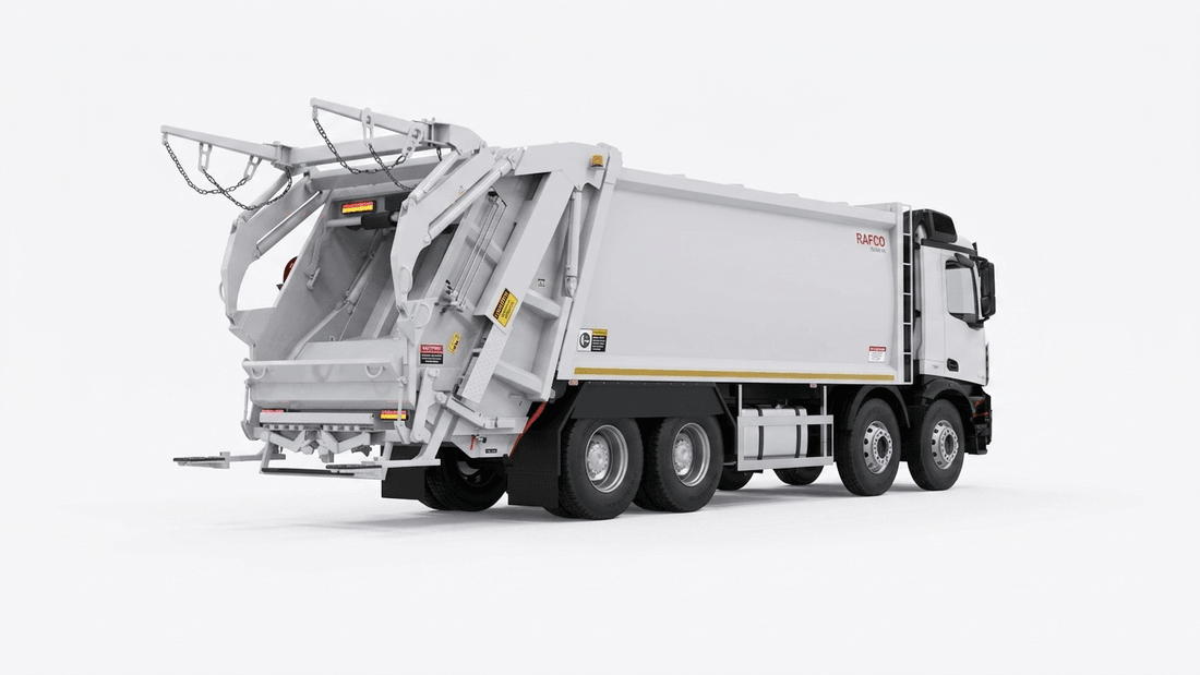 RAFCO XPress compactador extra-pesado de carga trasera 26 m³